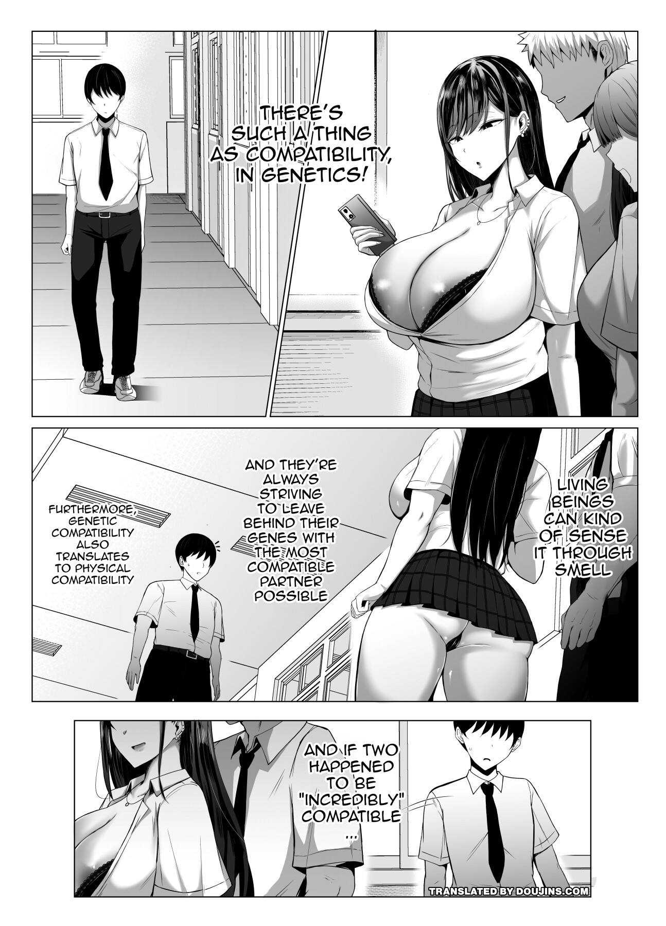 Hentai Manga Comic-Sex Between A Gal And An Otaku With Amazing Compatibility-Read-2